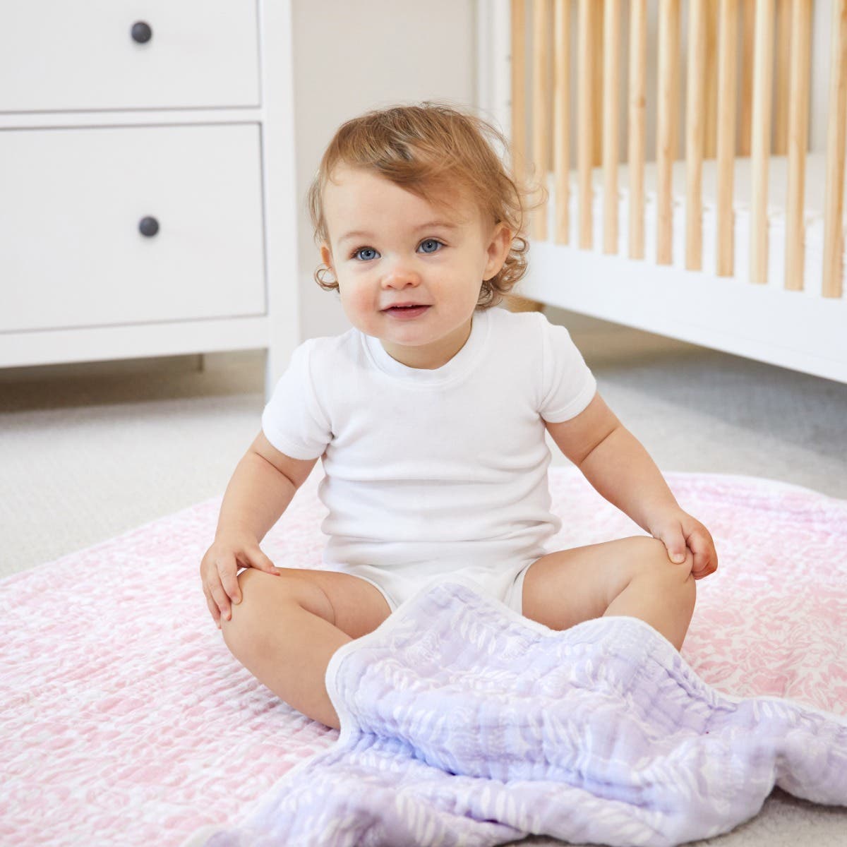 boutique cotton muslin dream blanket - Image 2