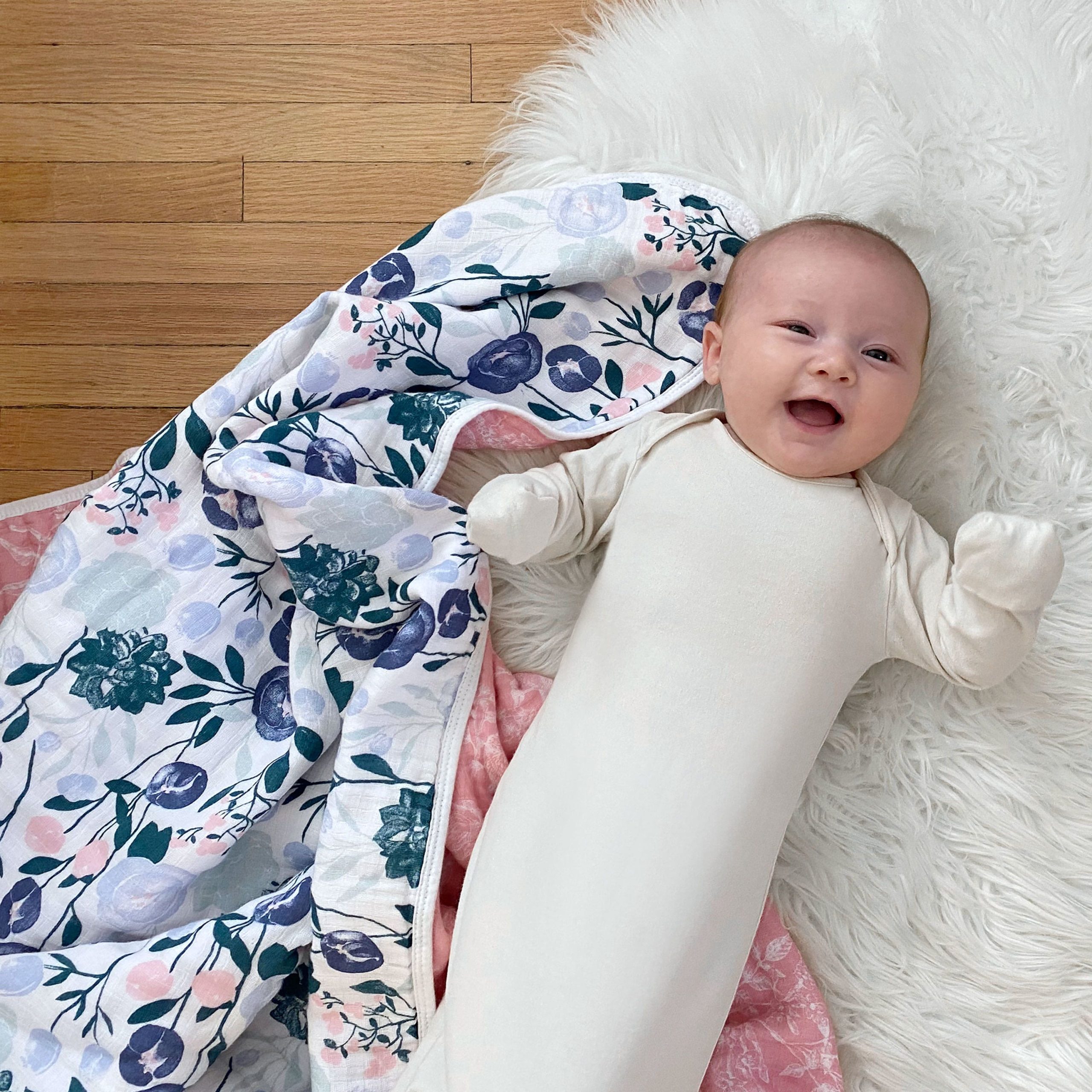 essentials cotton muslin dream blanket - Image 2
