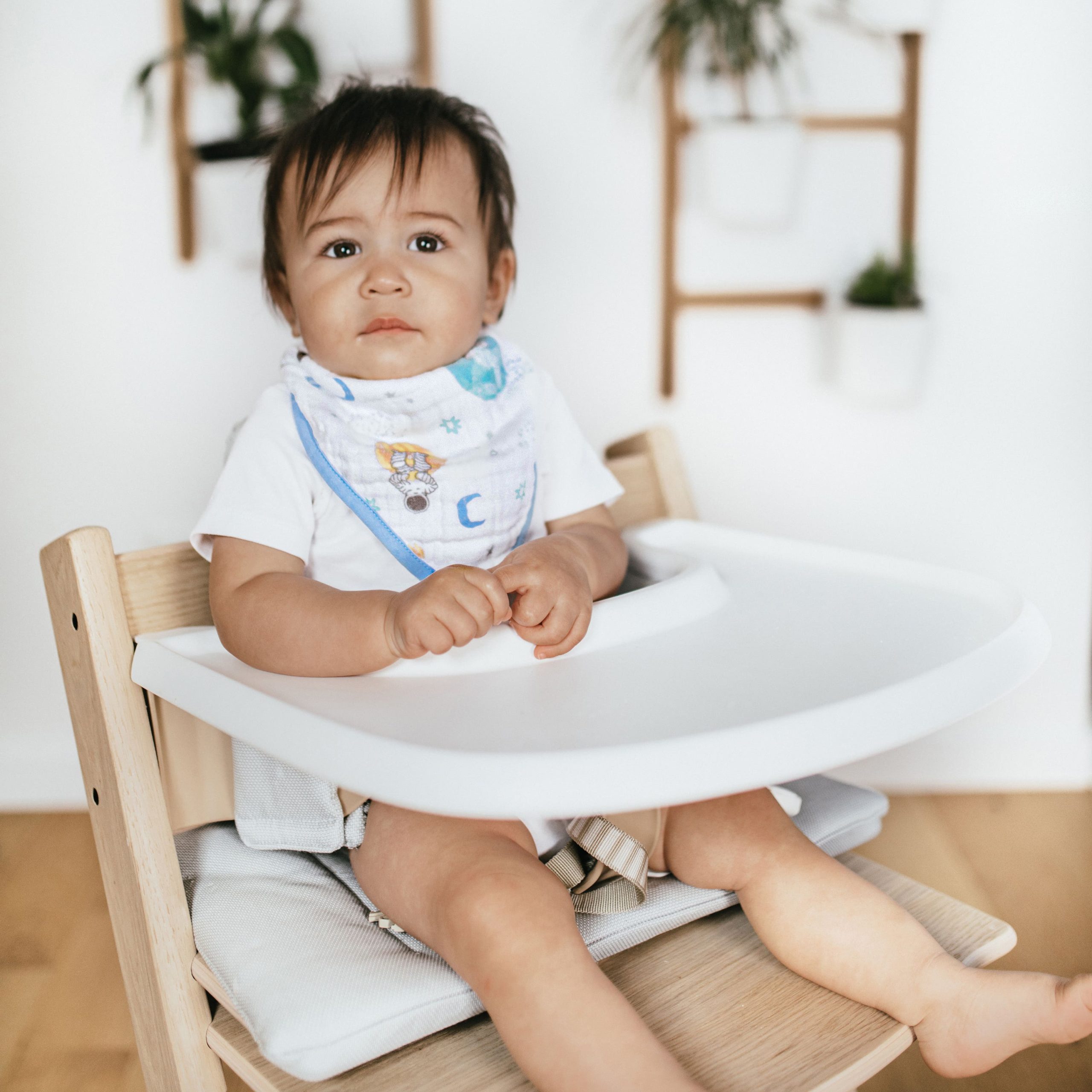 essentials cotton muslin bandana bibs 2 pack - Image 3