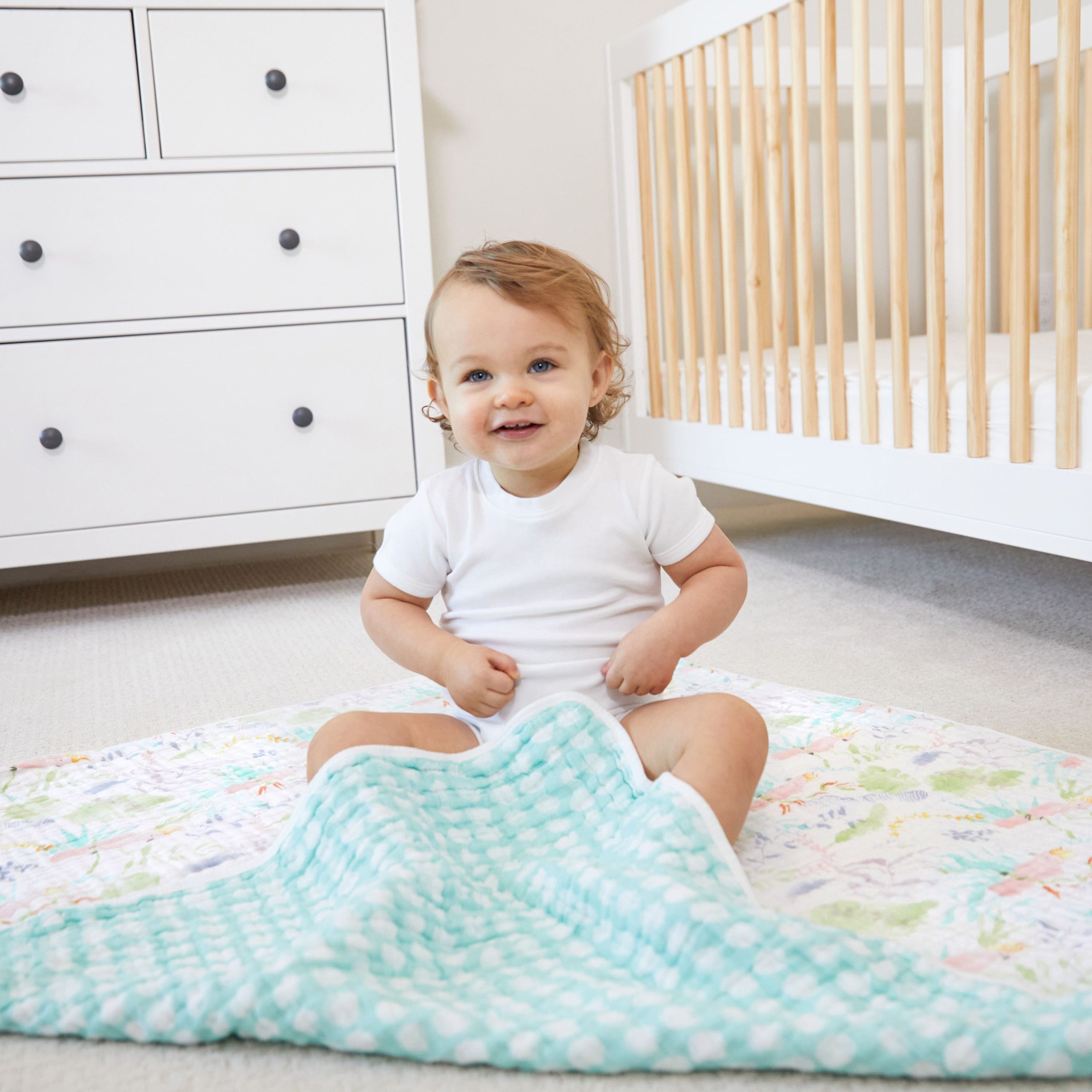 essentials cotton muslin dream blanket - Image 2