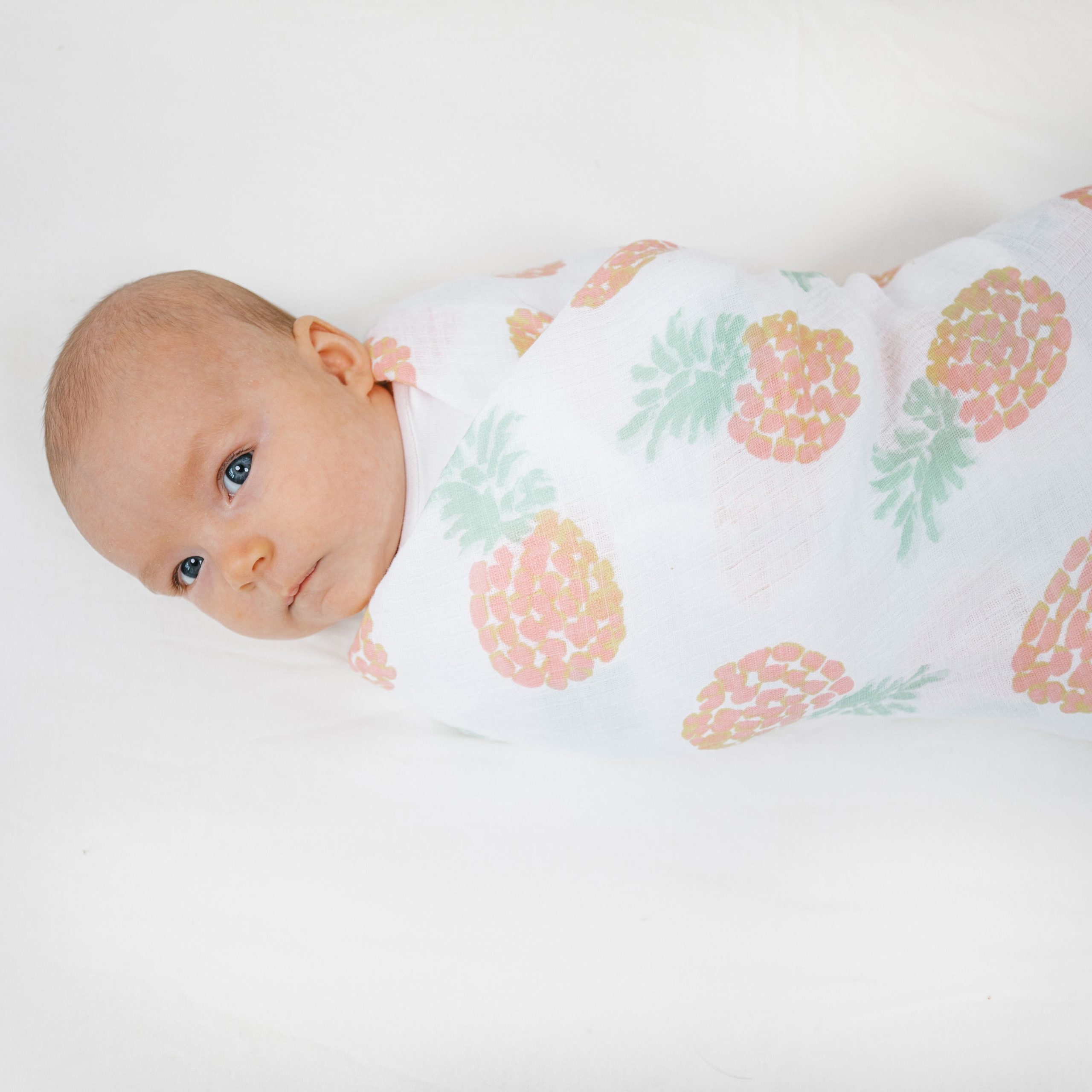 essentials cotton muslin swaddle blanket 4 pack - Image 3