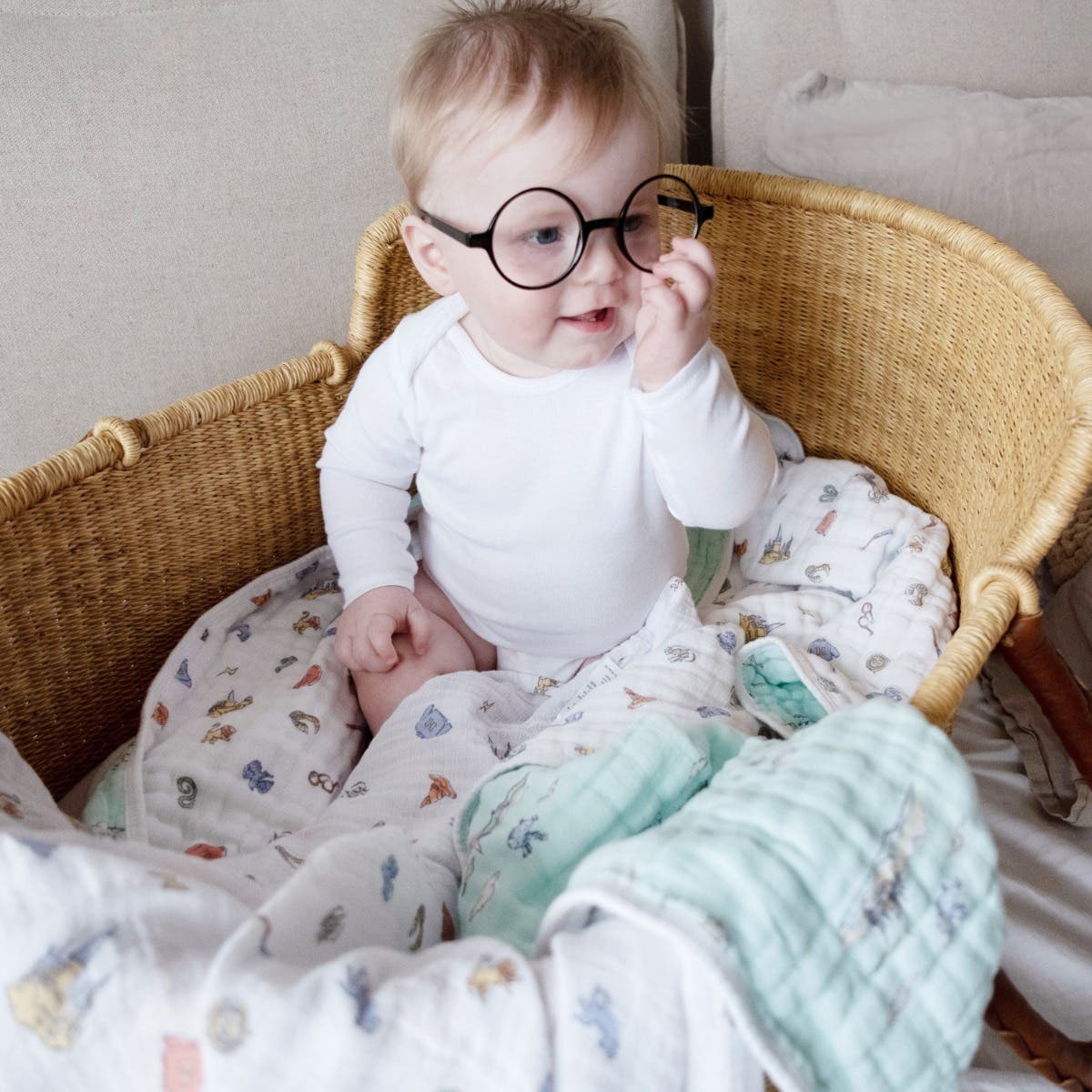 essentials cotton muslin dream blanket - Image 2