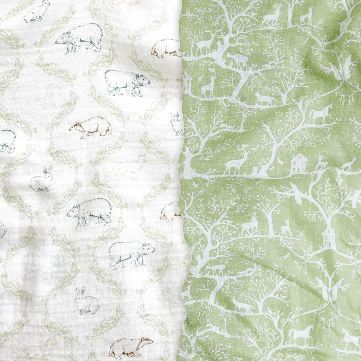 essentials cotton muslin swaddle blanket 2 pack - Image 4