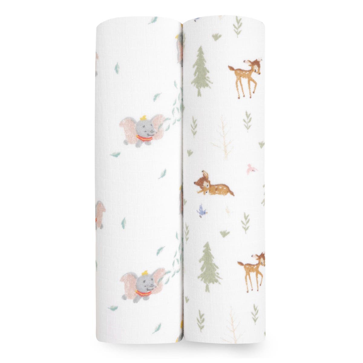 Disney™ essentials cotton muslin swaddle blanket 2 pack