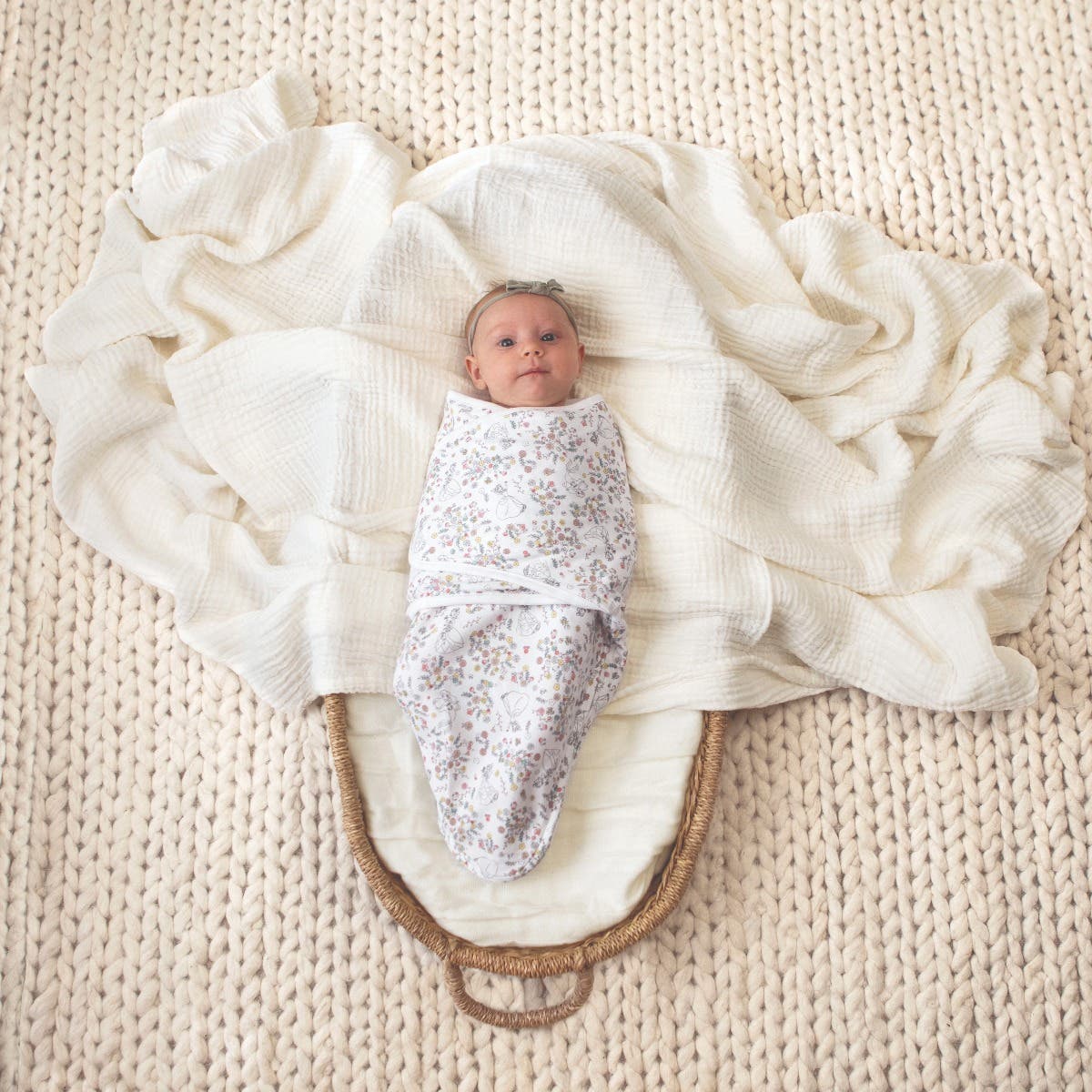 Disney™ essentials easy swaddle wrap quick change 3 pack TOG 1.0 - Image 7