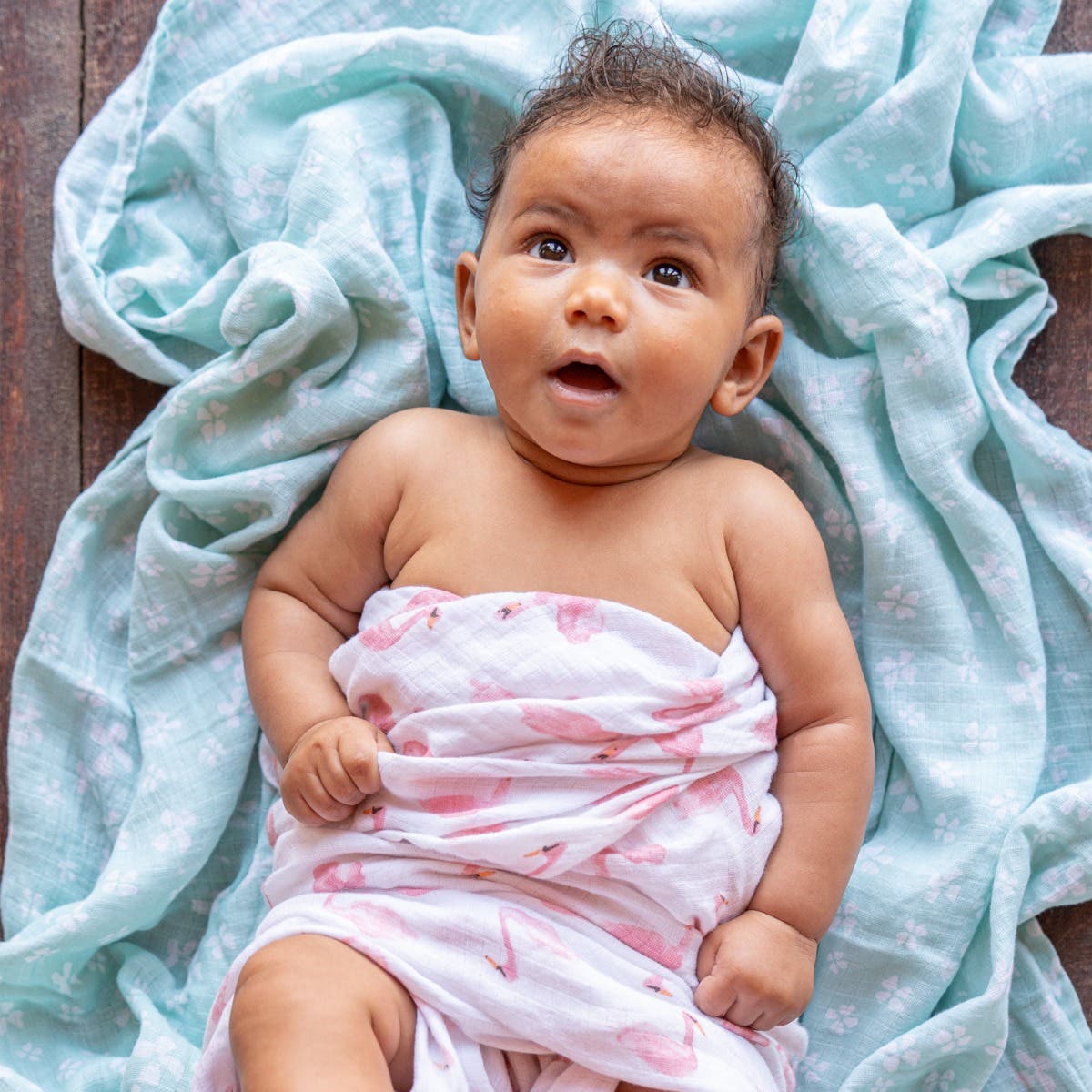 essentials cotton muslin swaddle blanket 4 pack - Image 4