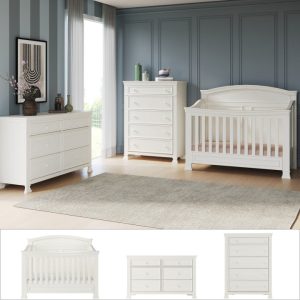 Westgate 3-Piece Nursery Set with Crib. Dresser and Chest