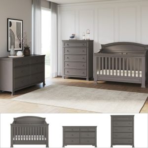Westgate 3-Piece Nursery Set with Crib. Dresser and Chest